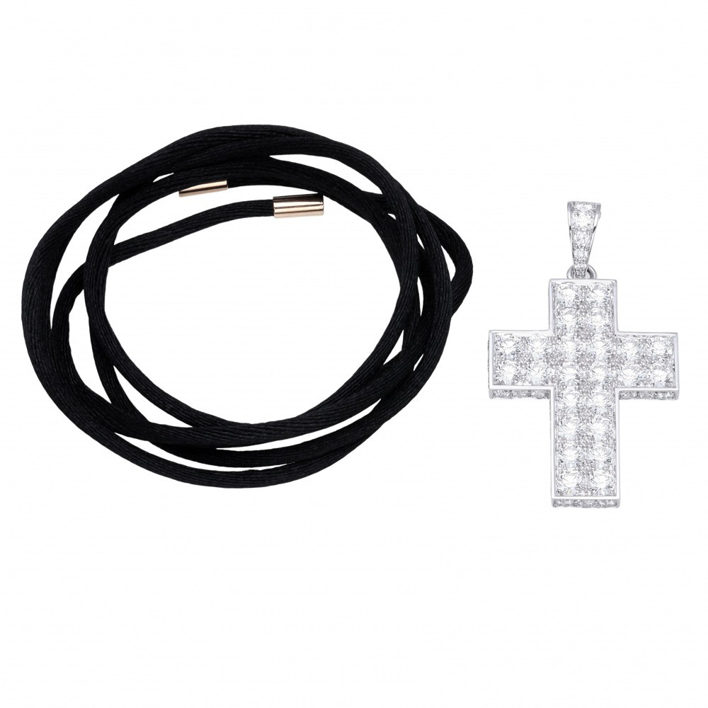 Cartier Skredub de War Necklace 18K White Gold Diamond HP300029