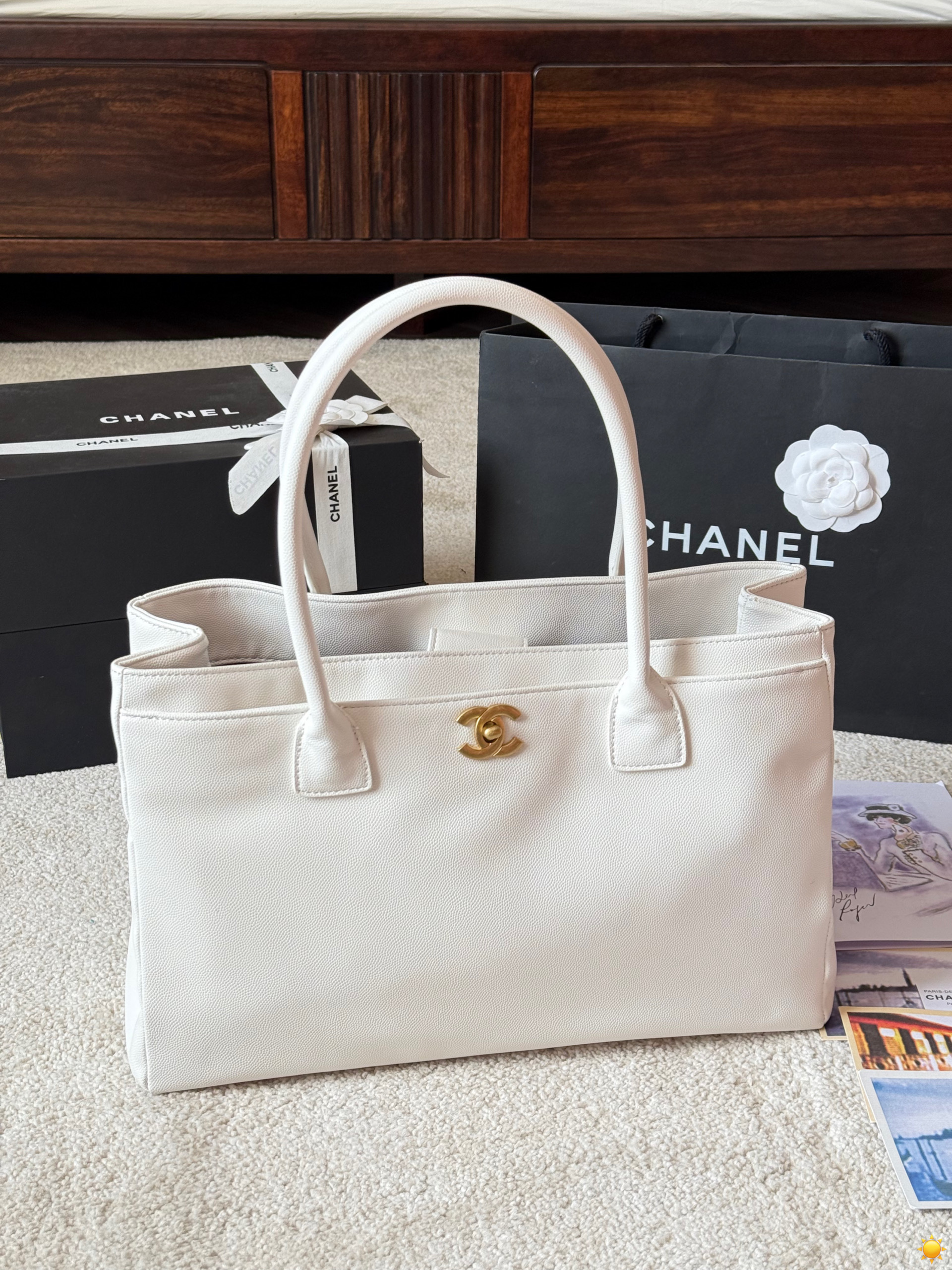 Chanel Cerf Tote Bag - cnluxepick