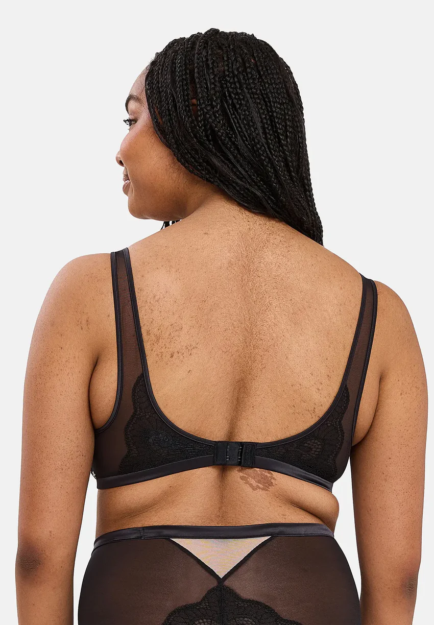 Soutien-gorge emboîtant sans armatures Serena Noir / Peau