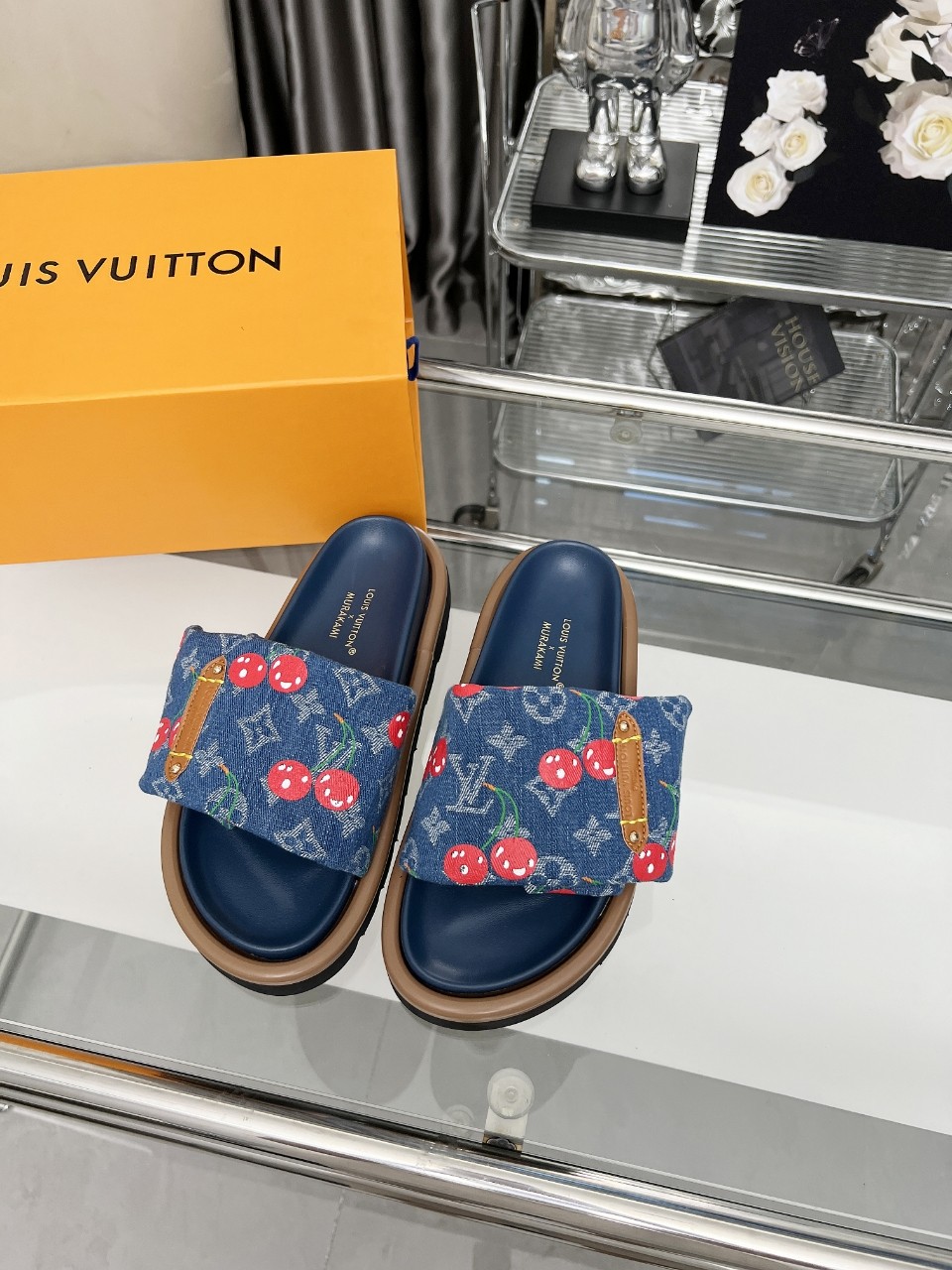 LV spring and summer new slippers - cnluxepick