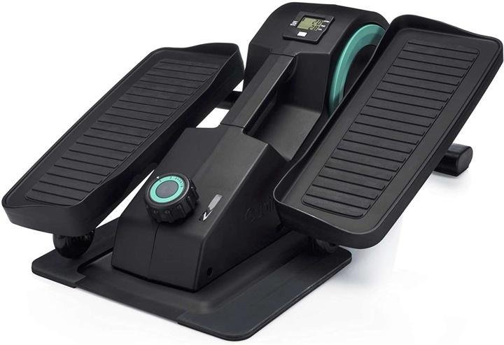 cubii-jr1-Seated Under Desk Elliptical Machine for Home Workout, Mini Elliptical, Desk Bike Pedal Exerciser, Whisper Quiet, Under Desk Pedal Exerciser w/Adjustable Resistance & LCD Display