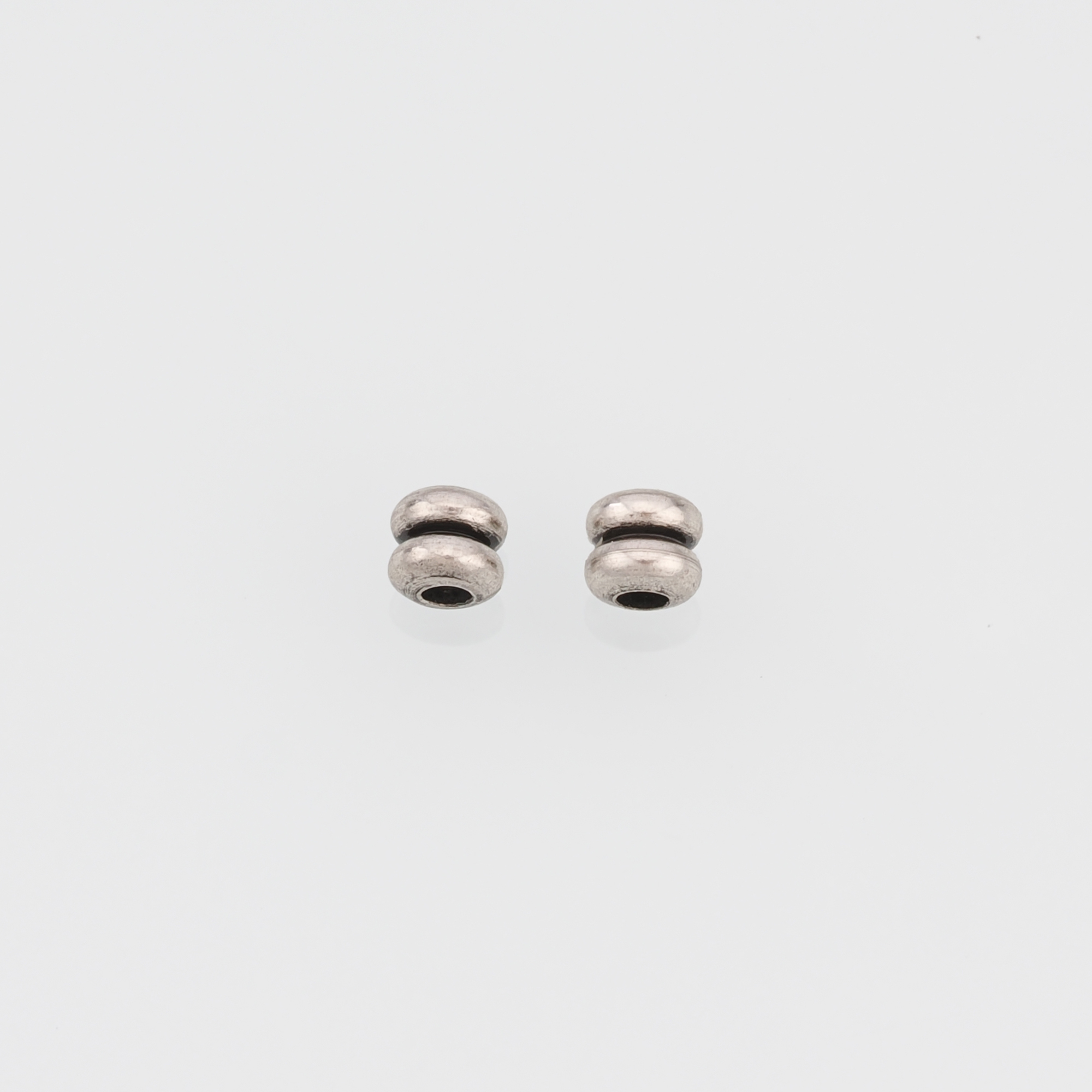50Pcs Ancient Silver Barrel Spacer Beads,Barrel Beads,DIY Jewelry Making Supply