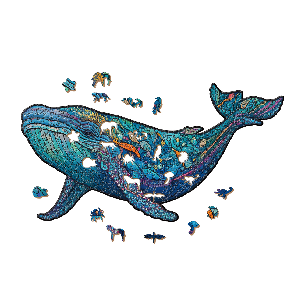 Animal Wooden Puzzle-Lovely Sharks