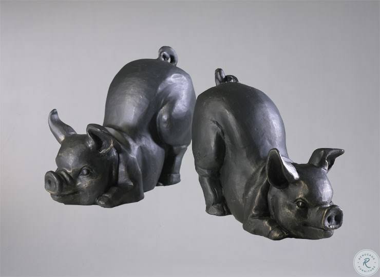 Cyan Design Piggy Bookends