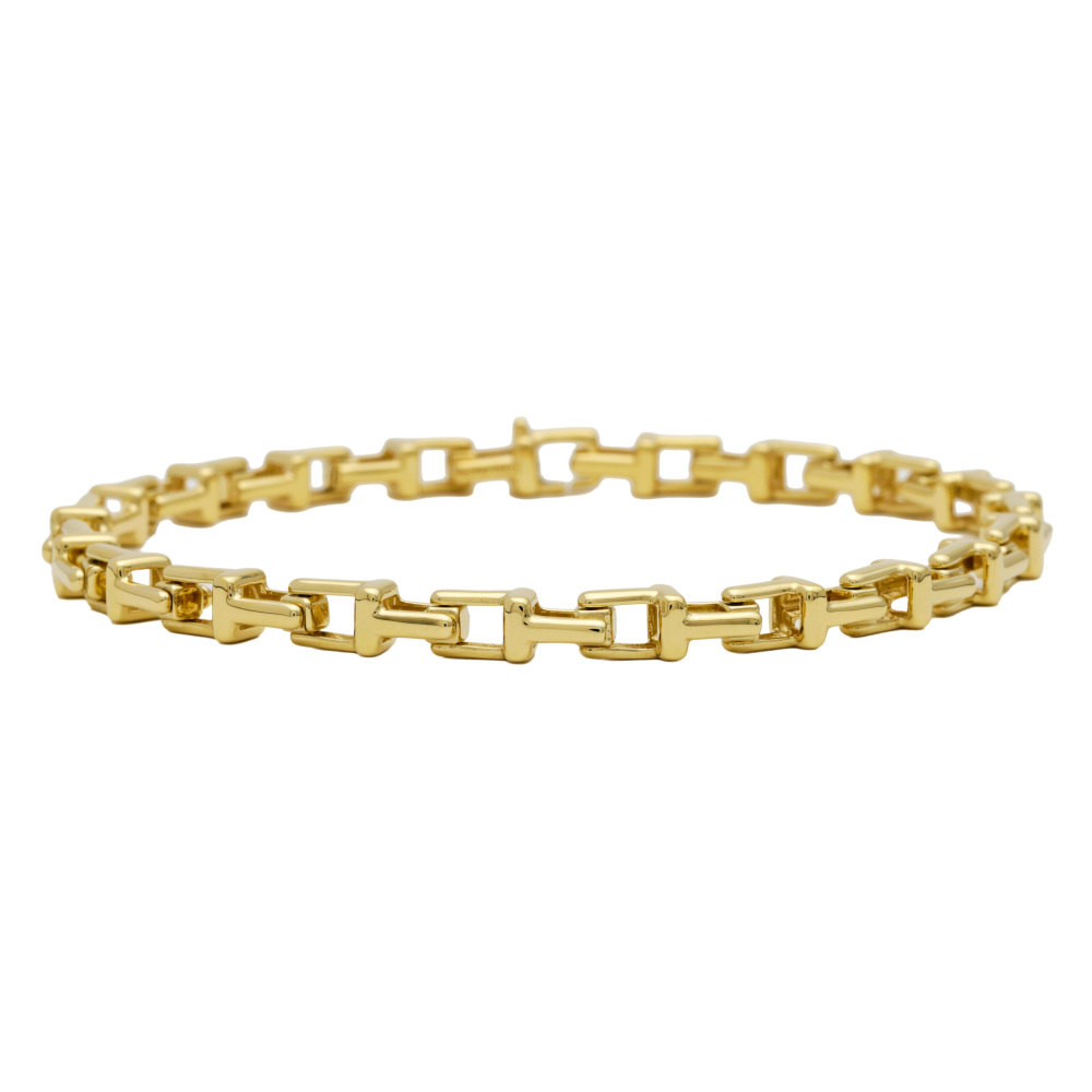 Tiffany & Co. Tiffany T Narrow Bracelet 18K Yellow Gold