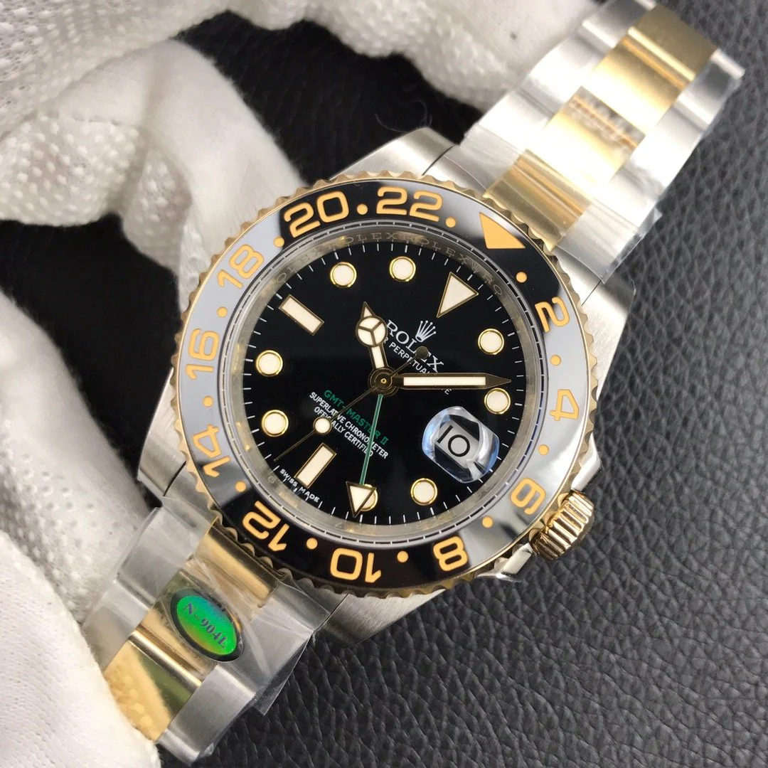 GMT-MASTER II STAINLESS STEEL YELLOW GOLD