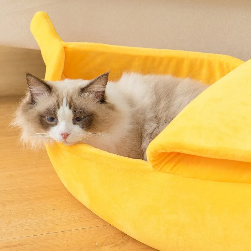 Banana Boat Cat Bed
