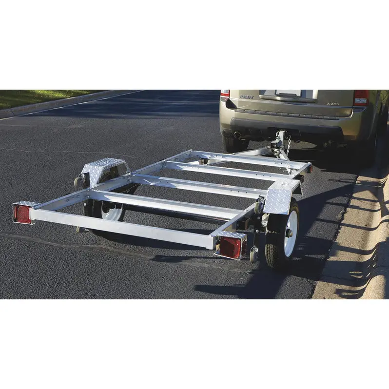 Ultra-Tow 4′ x 8′ Folding Aluminum Utility Trailer Kit – 1,170 lb Load Capacity, Model 3806S109
