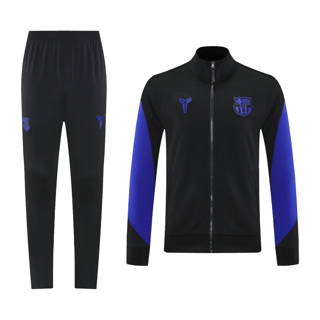 Barcelona Jacket Tracksuit 2025/26 Black&Purple