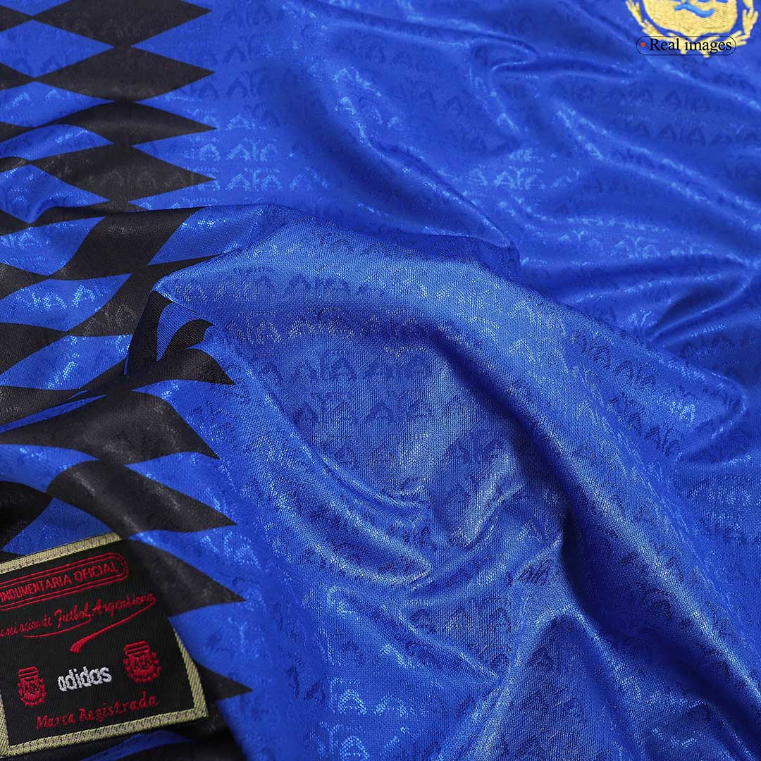 Retro Soccer Jersey #10 Argentina Away 1994