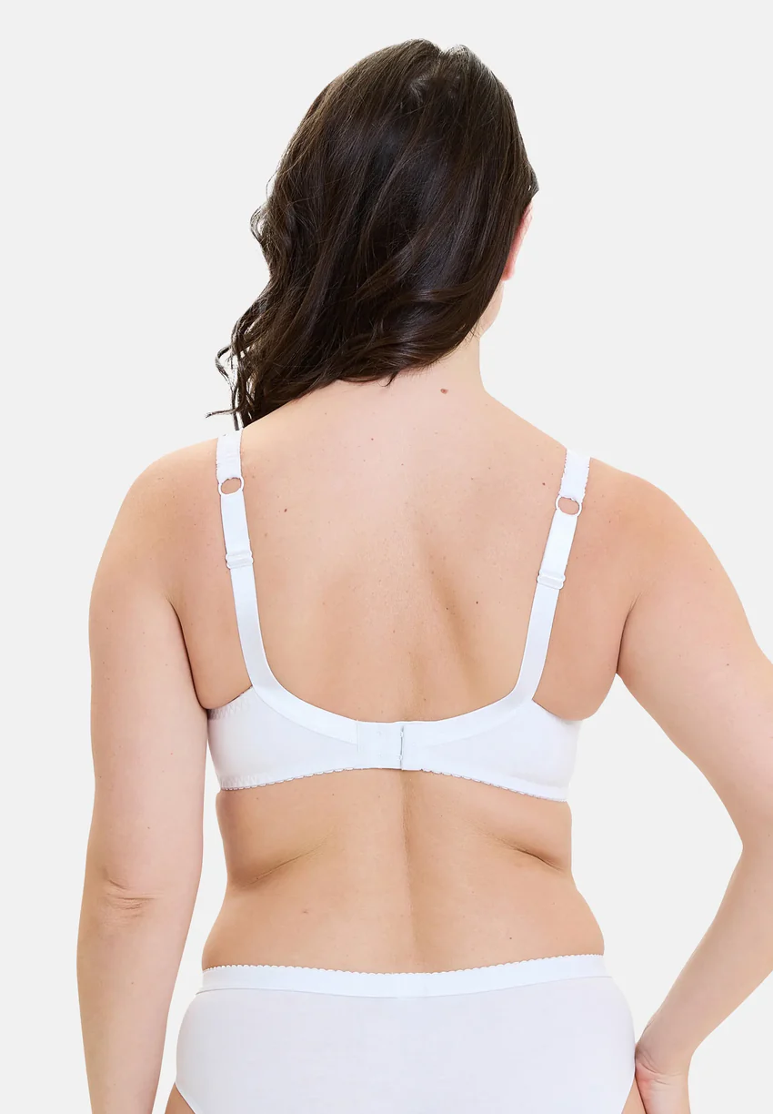 Soutien-gorge emboîtant Coton d'Arum Blanc