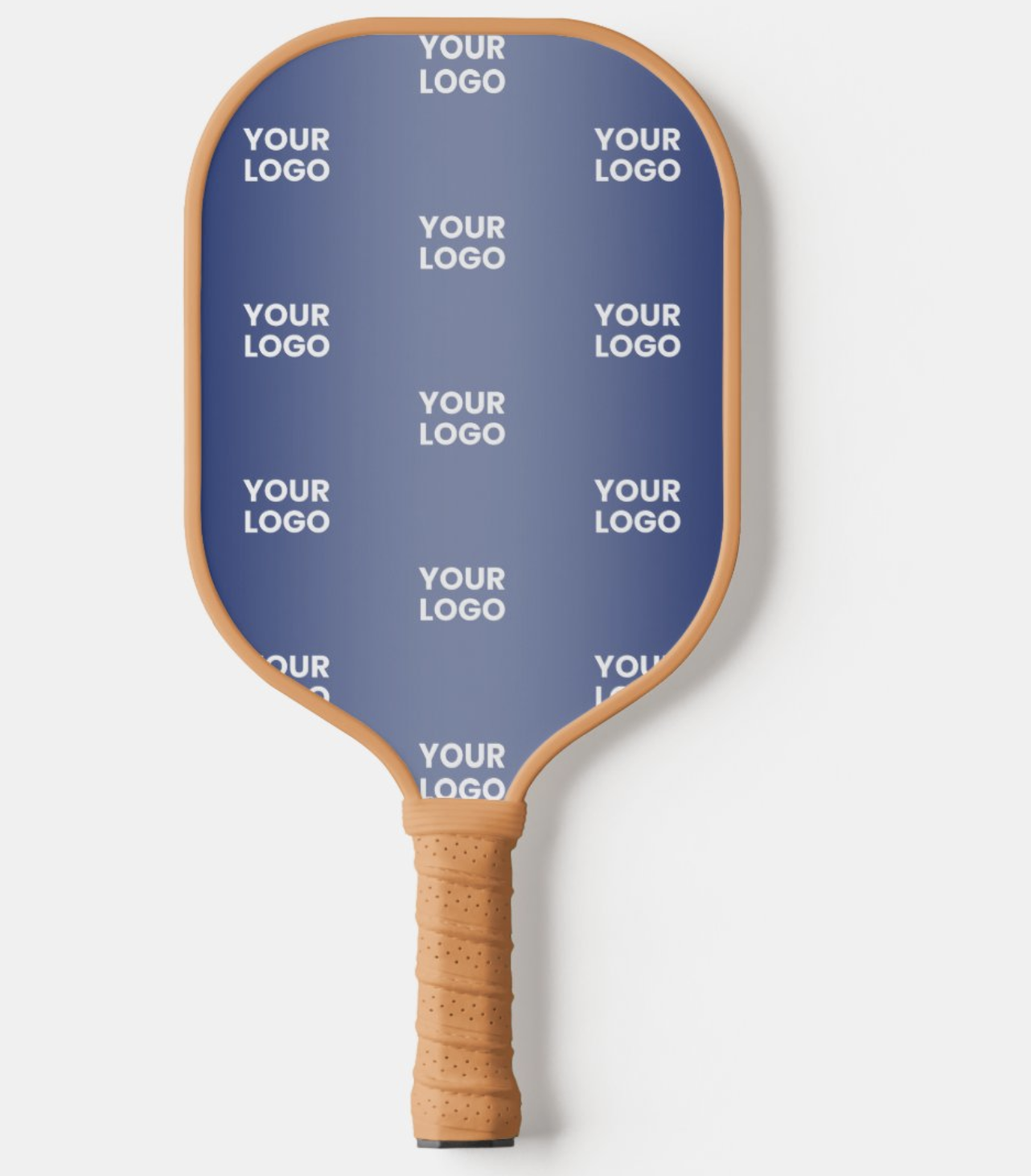 Custom Design pickleball paddle fiber glass Brown edge guard 11mm/14mm core