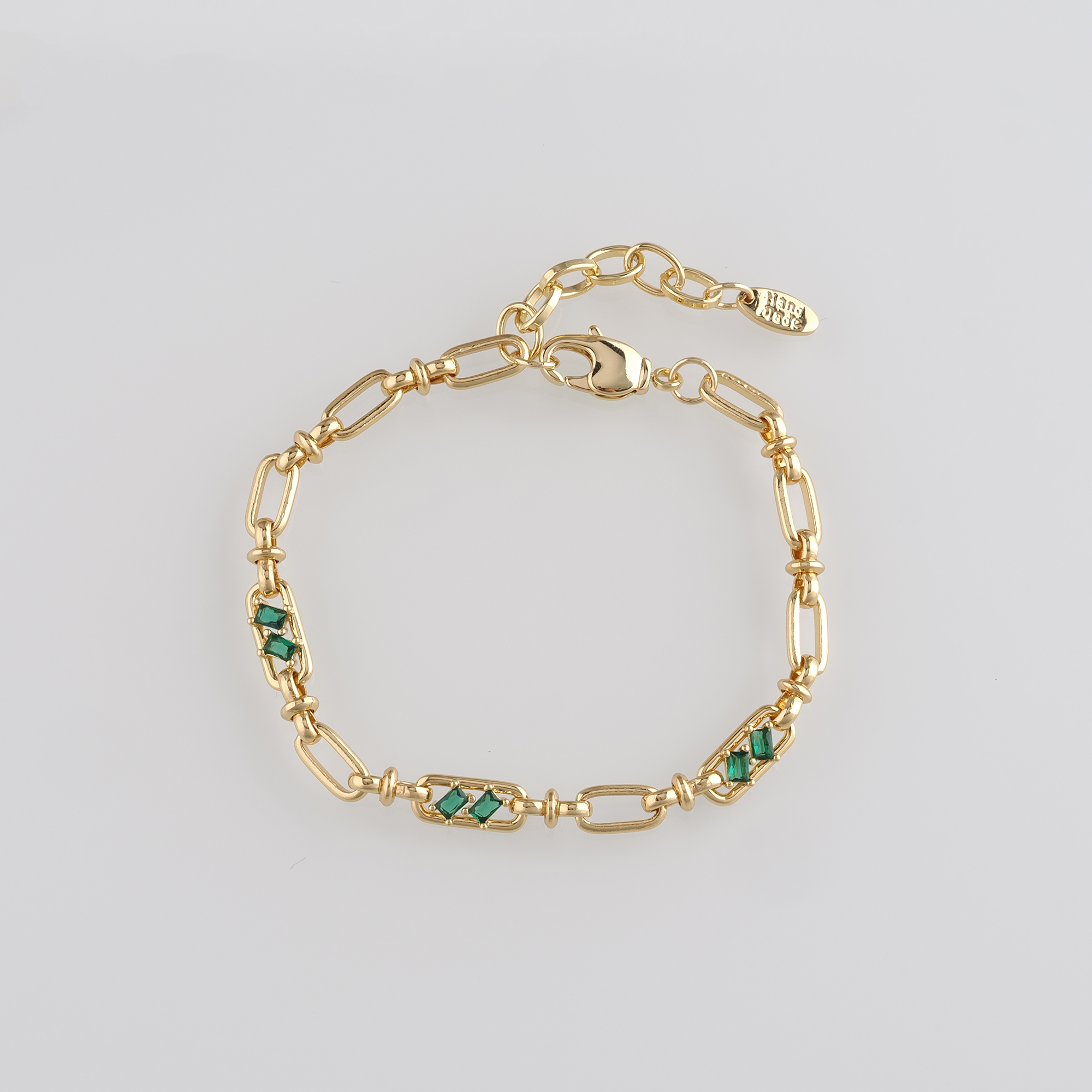 18K Gold Filled Oval Link Chain Bracelet,Cable Chain,Gold Chain Bracelet,Ladies Bracelet,Gift For Her