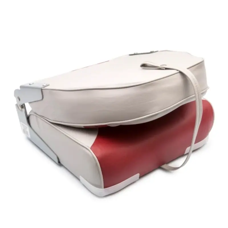 Wise 8WD588PLS-661 Standard High Back Boat Seat, Grey/Red