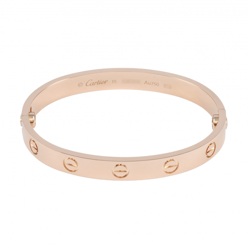 Cartier Love Bracelet 18K Rose Gold B6035600