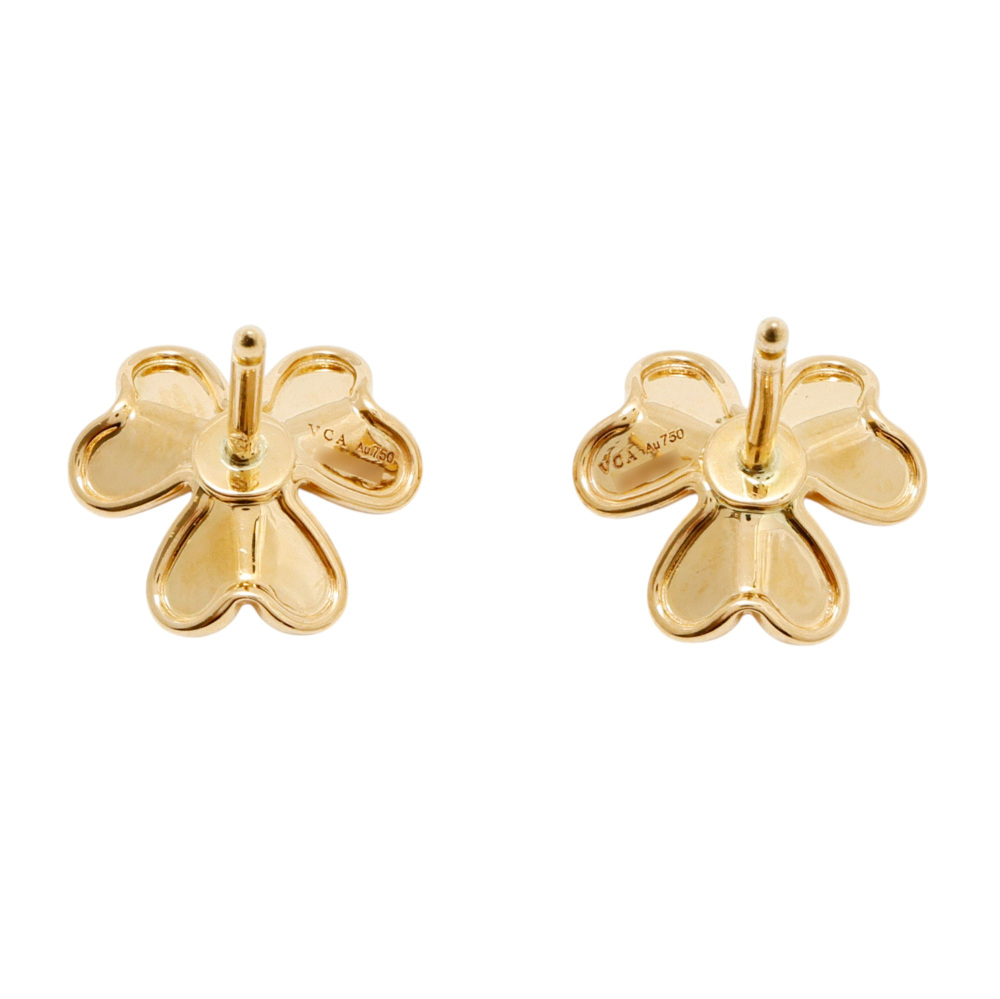 Van Cleef & Arpels Frivole Earrings 18K Yellow Gold VCARPJMN00