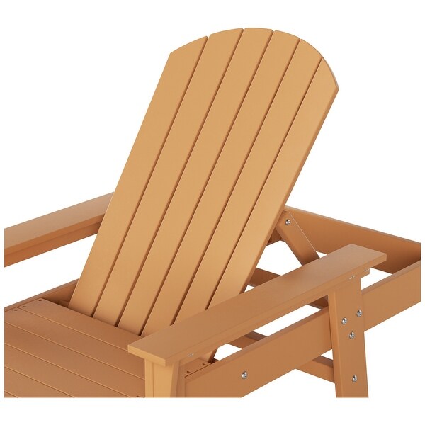 Polytrends Altura Poly EcoFriendly All Weather Reclining Chaise Lounge with Arms