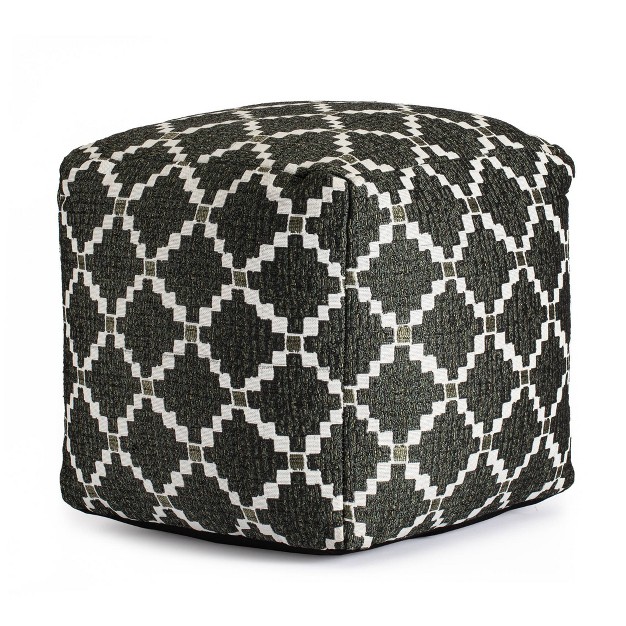Deschutes Indoor outdoor Pouf Anji Mountain