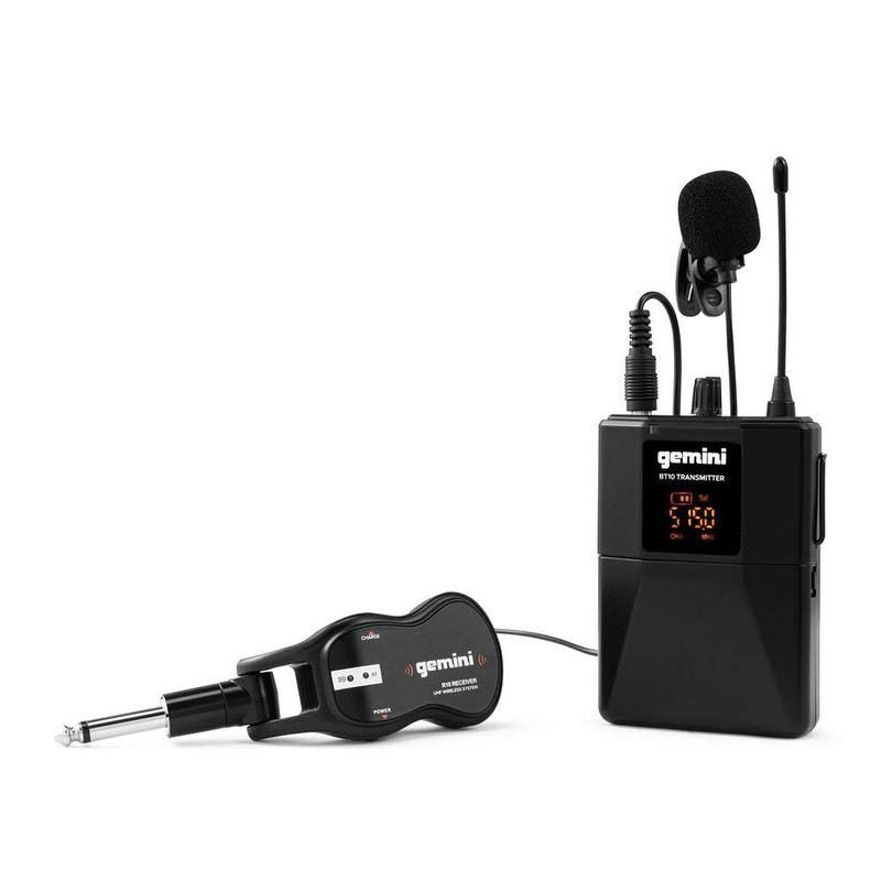 Gemini GMU-M100 Single Handheld Wireless UHF Microphone System