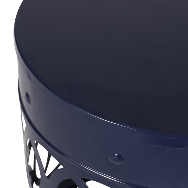 Metal end Table Large ,Green