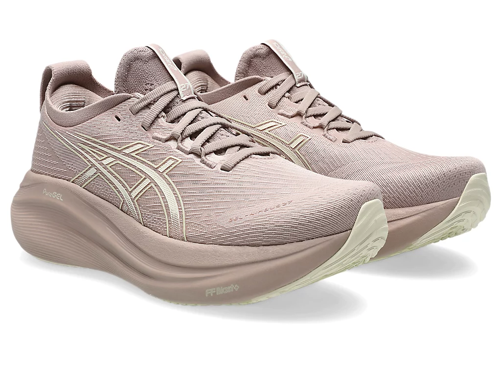 ASICS GEL-NIMBUS 27 Running Shoes Fawn/Birch 1012B753-702