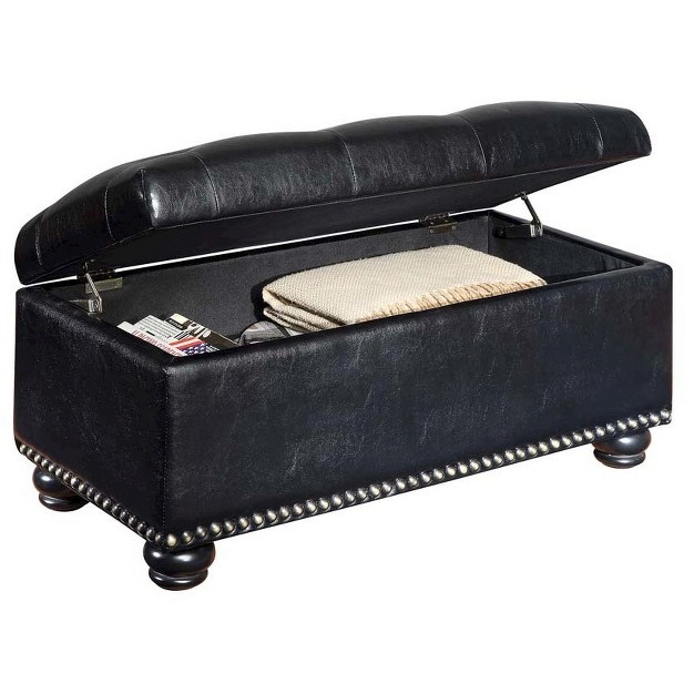 7th Avenue Storage Ottoman Breighton Home