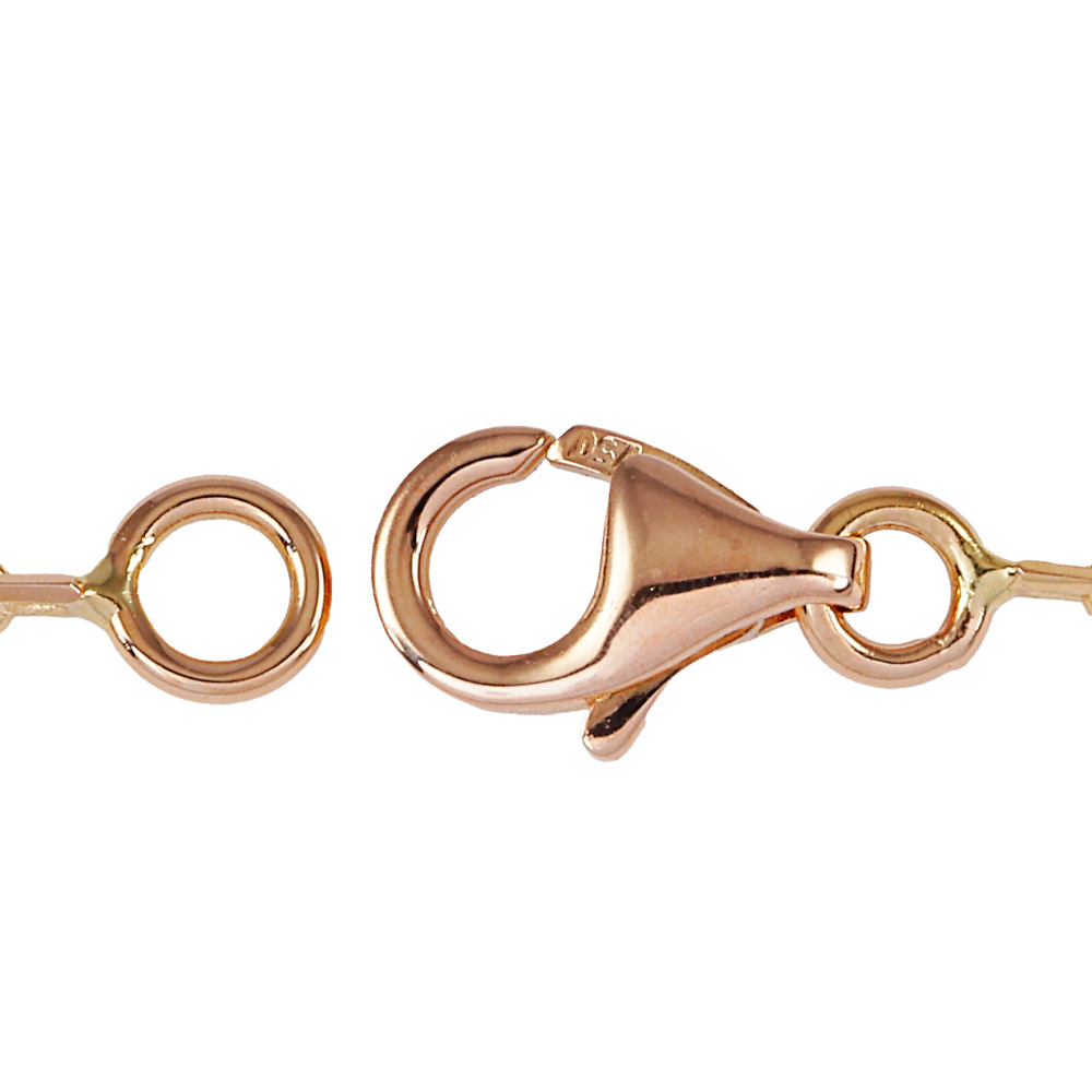 Cartier Love Necklace Diamond Snoe 18K Rose Gold B7013900