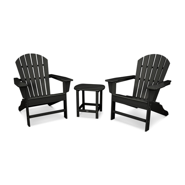 POLYWOOD South Beach Adirondack Chair 3Piece Set