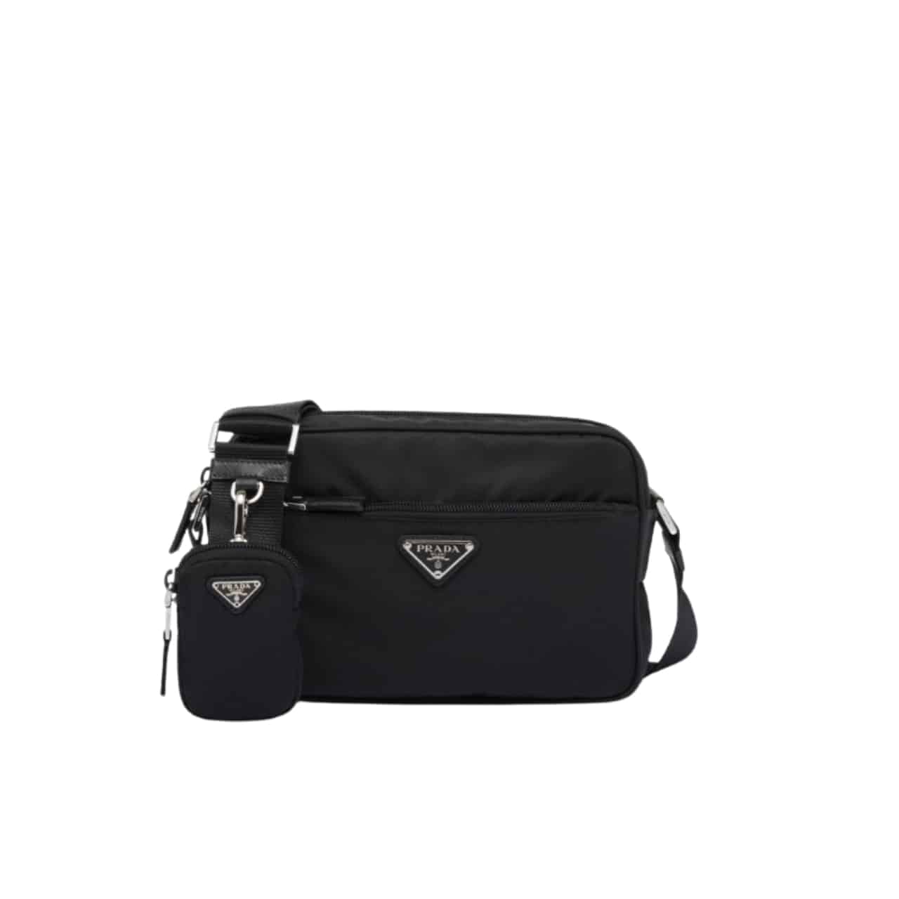 Prada Re-Nylon Shoulder Bag Black