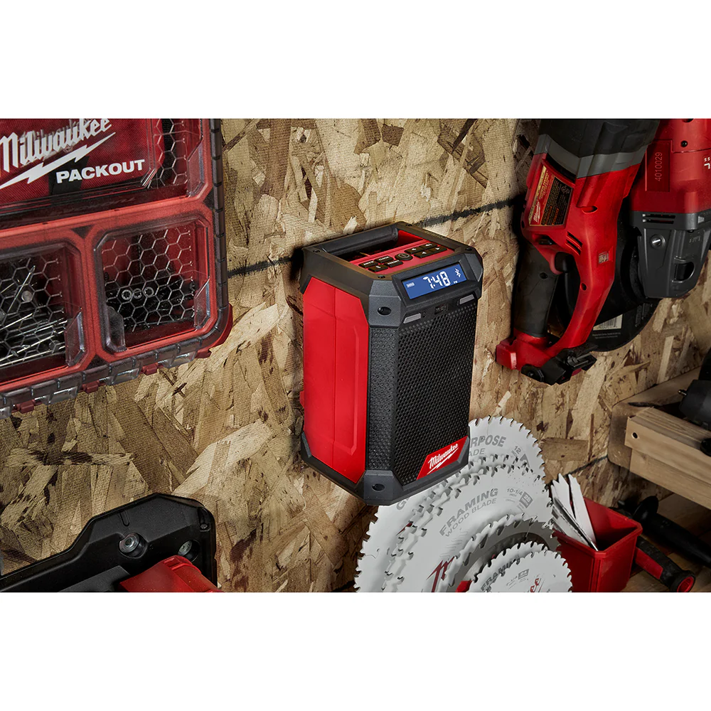2026 Milwaukee 2951-20 M12 12V Bluetooth Speaker Radio/Charger - Bare Tool