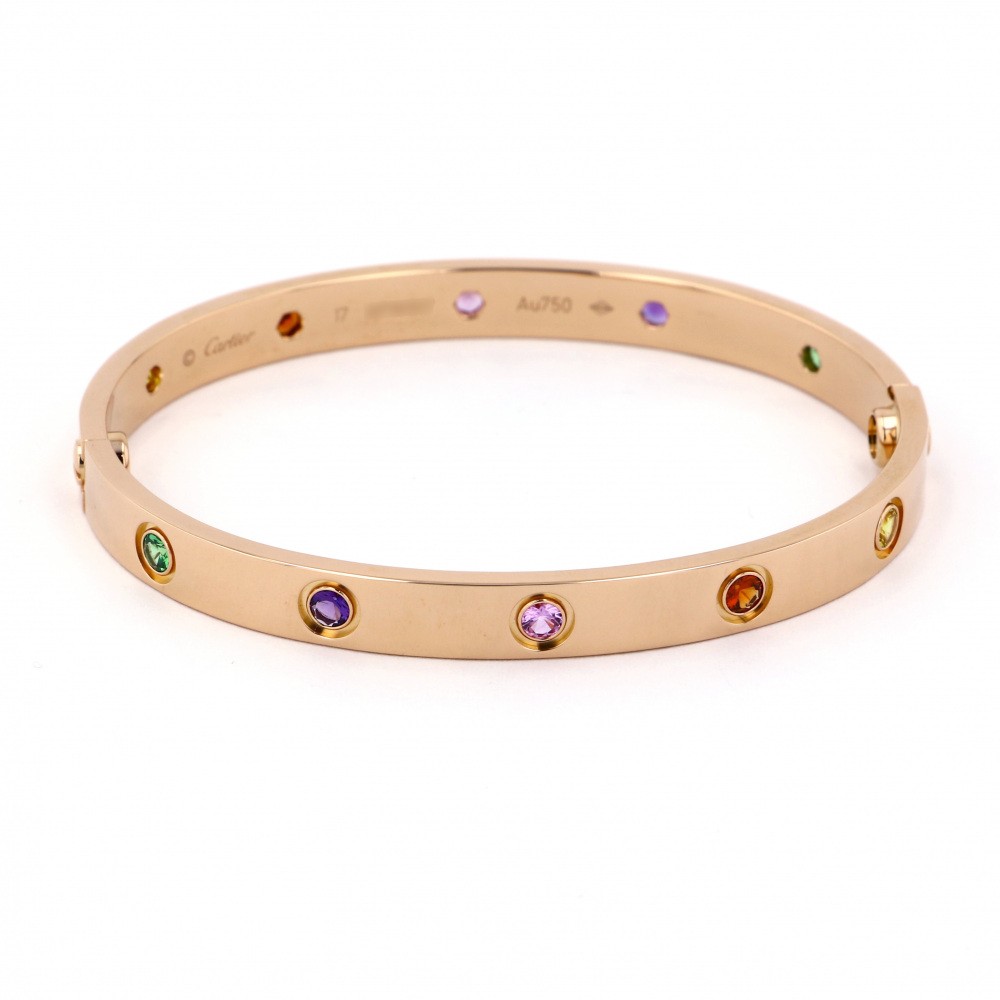 Cartier Love #17 Bracelet 18K Rose Gold