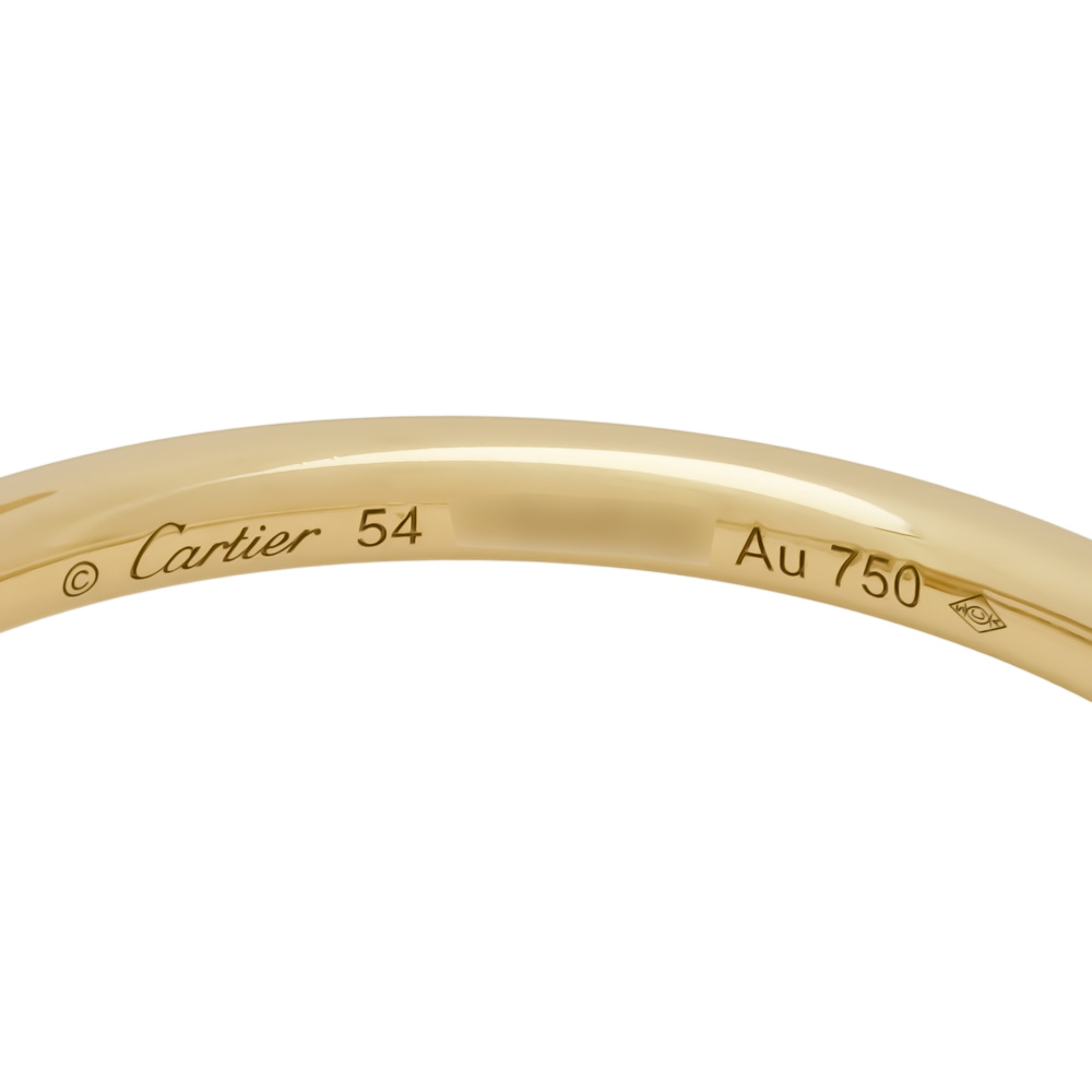 Cartier Juste un Clou Ring 18K Yellow Gold Diamond B4244900