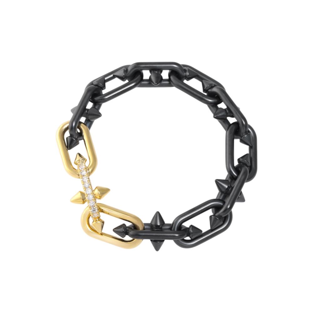 Tiffany & Co. Titan By Pharrell Williams Bracelet 18K Yellow Gold Diamond 73467667