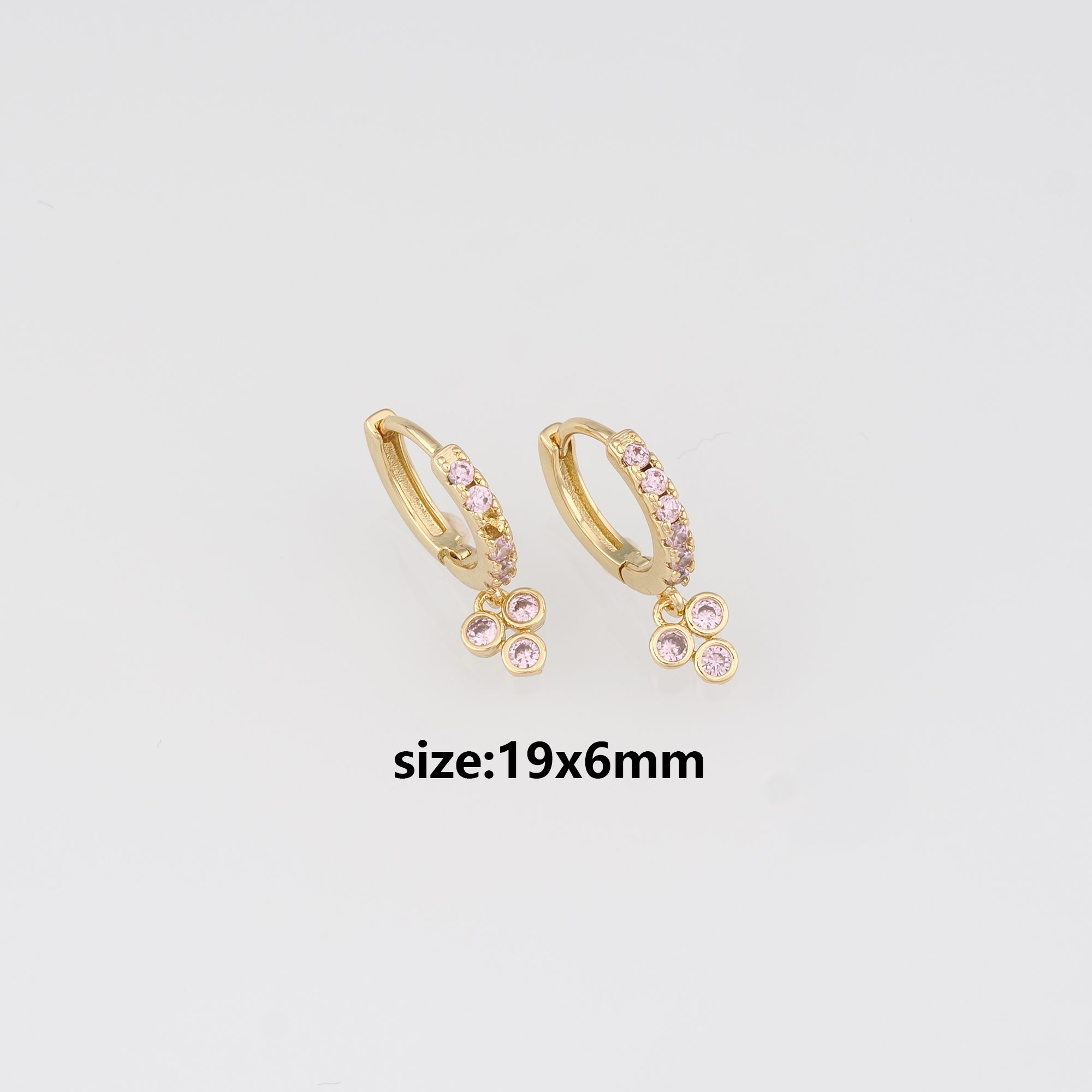 18K Gold Filled Round Hoop Earrings,Dainty Earrings,Gold Hoops,Dainty Hoops Huggie,DIY Jewelry Making Supply