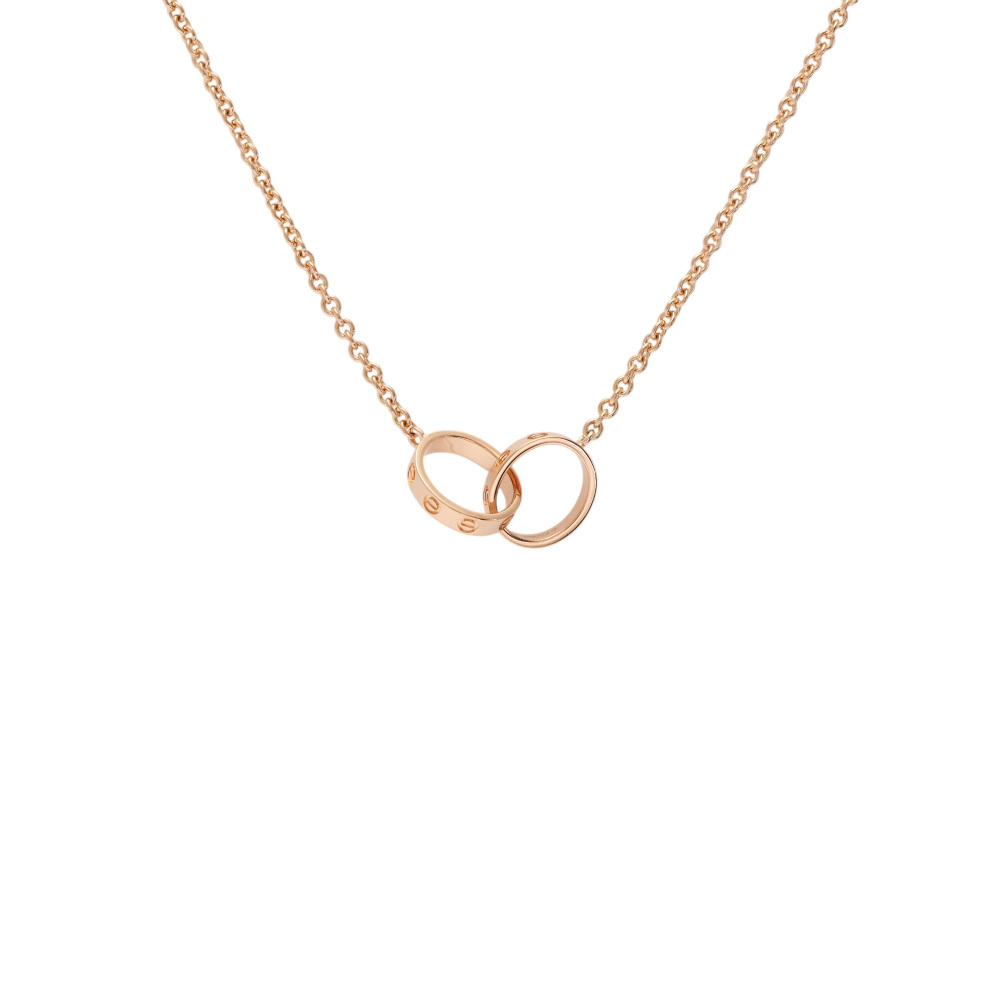 Cartier Love Necklace 18K Rose Gold B7212300