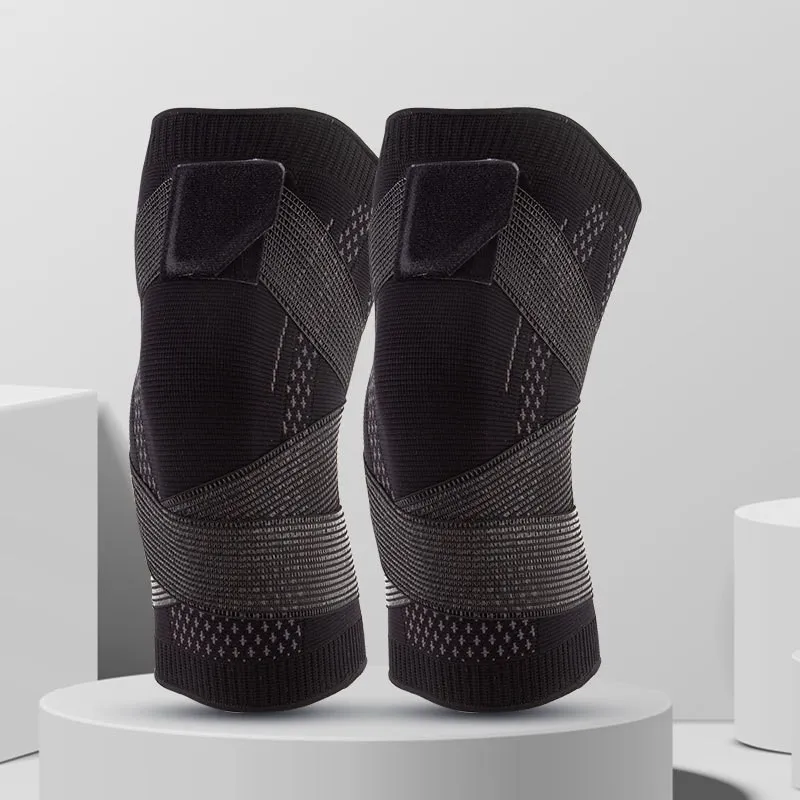 Knee Brace - Compression Sleeve with Knee Wrap