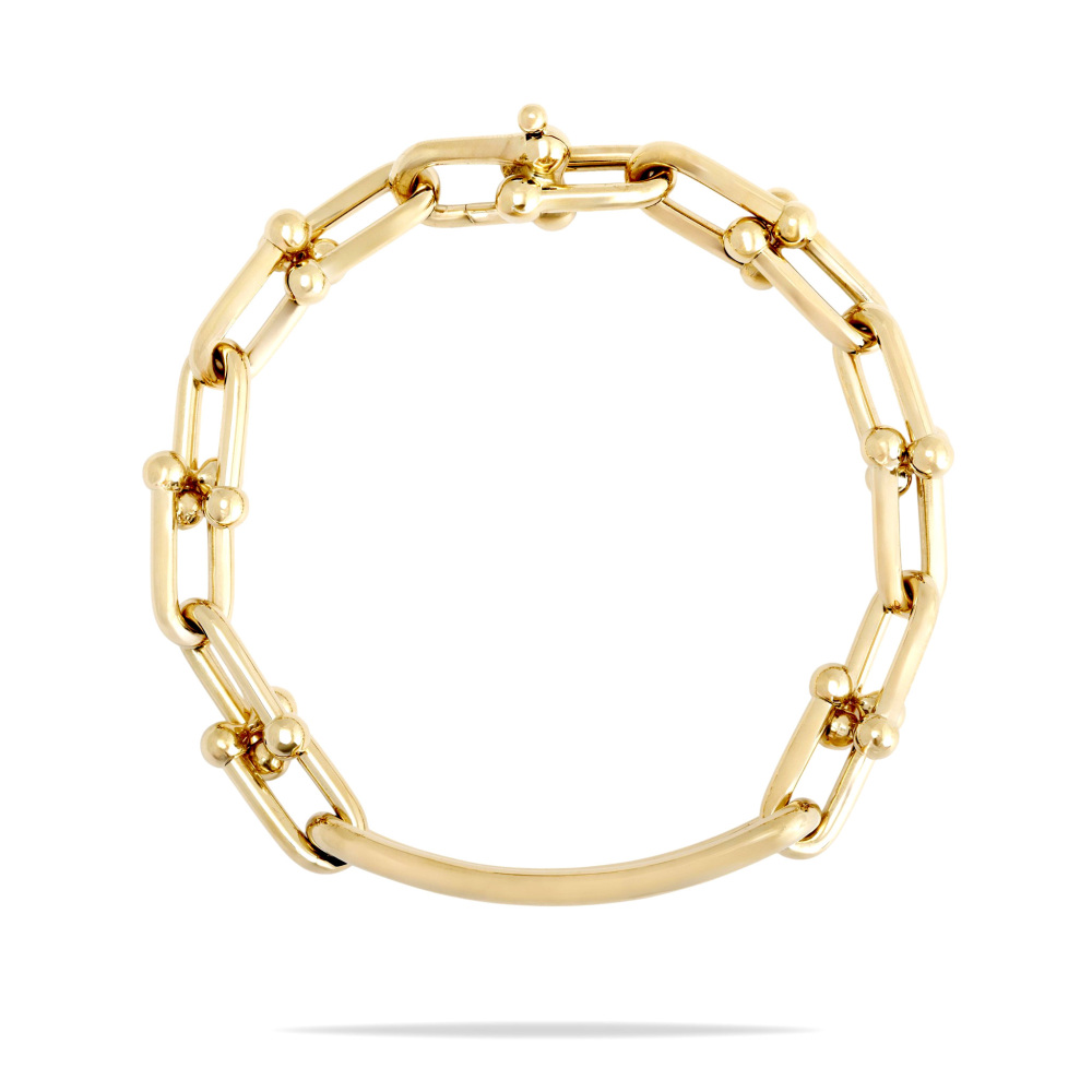 Tiffany & Co. Hardware Bracelet 18K Yellow Gold