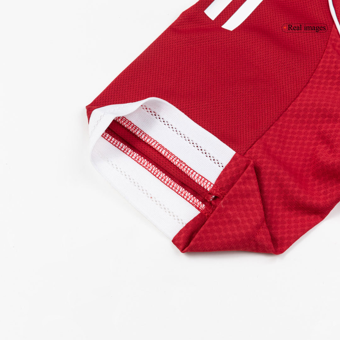 VIRGIL #4 Liverpool Home Player Version Jersey 2025/26