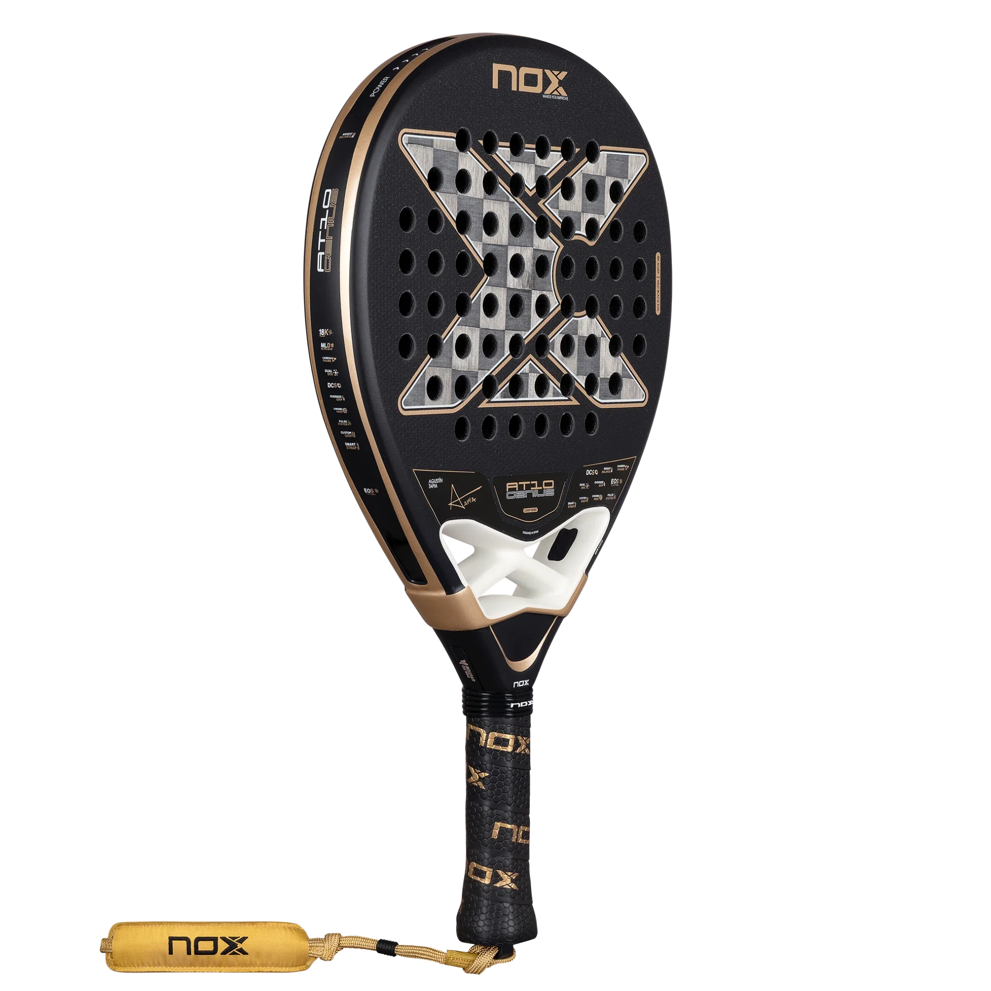 Nox AT10 Genius 18K ALUM Padel Racket