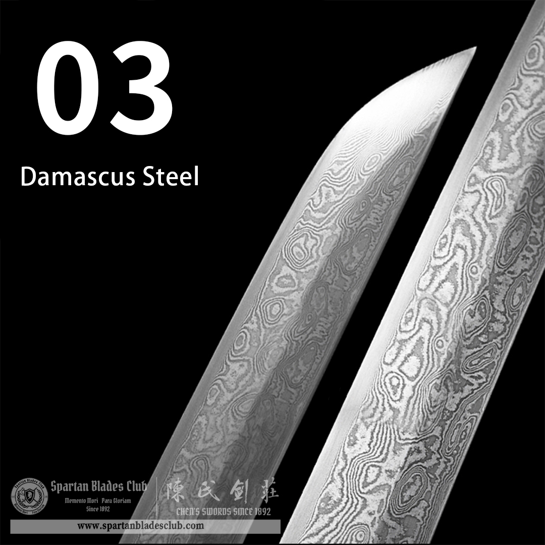 Custom Your Katana | Damascus Steel | Spartan Blades Club | CHEN'S SWORDS 1892 - Spartan Blades Club - 陳氏劍莊1892