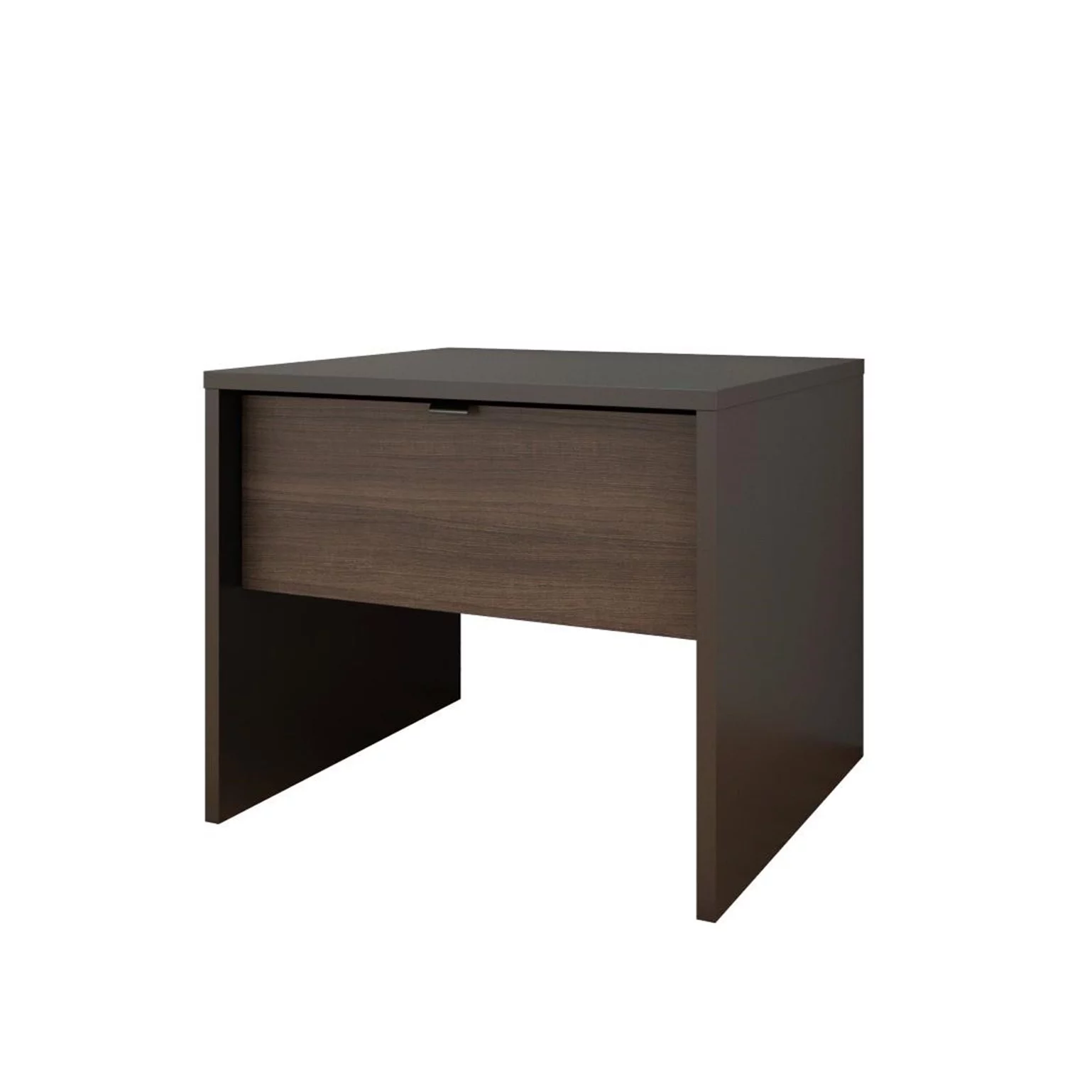 Celeste 3 Piece Full Size Bedroom Set, Ebony & Black