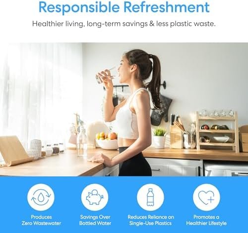 Bottom Loading Water Cooler Dispenser for 5 Gallon Bottles – 3 Temperatures with Hot, Room & Cold Spouts, Child Safety Lock, LED Display with Empty Bottle Alert, Stainless Steel
