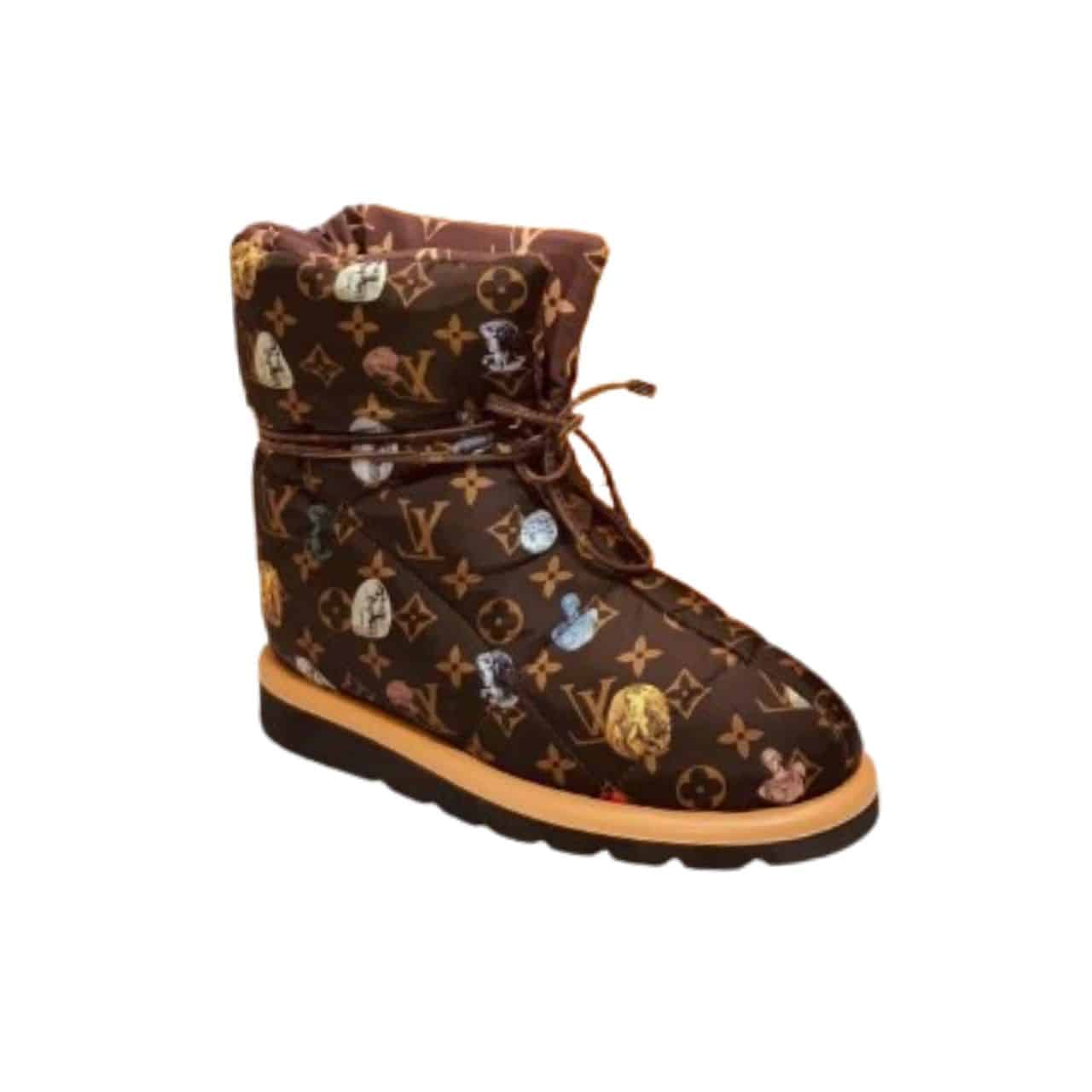 Louis Vuitton Pillow Comfort Ankle Boot Monogram Canvas