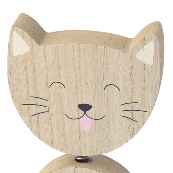 My Home Deko-Aufsteller Katze mit Schriftzug