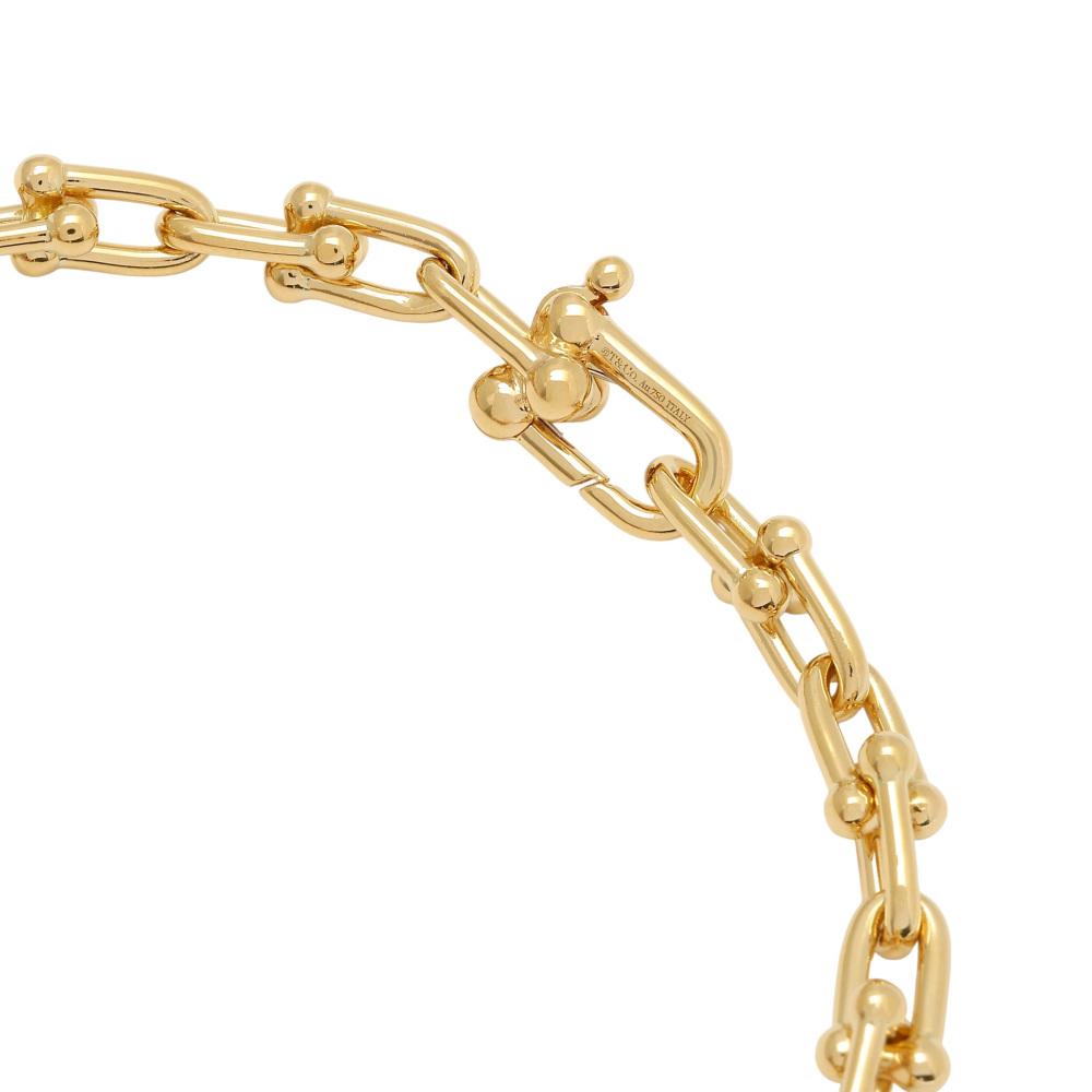 Tiffany & Co. Hardware Link Necklace 18K Yellow Gold 60153062