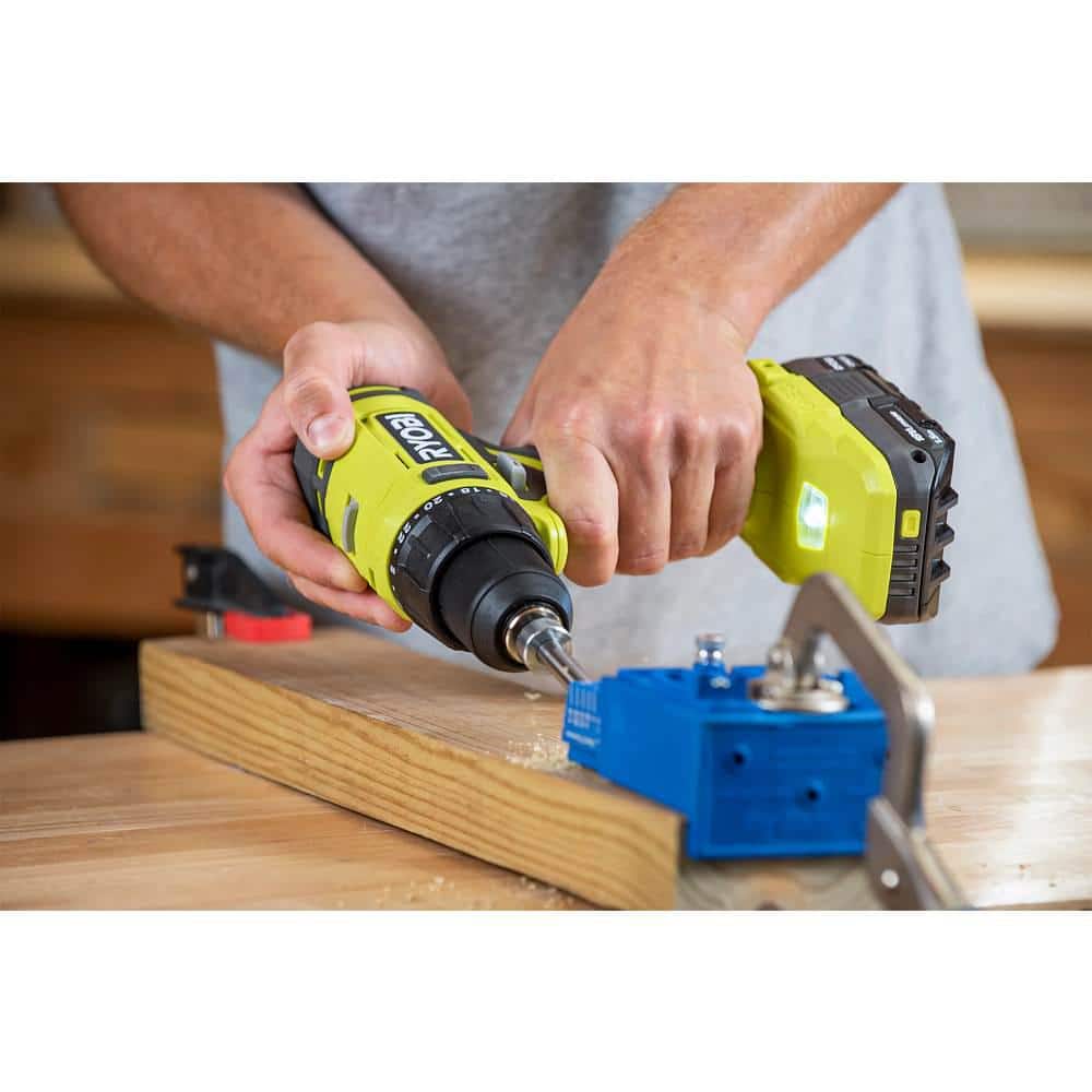 2026 RYOBI ONE+ 18V Cordless 6-Tool Combo Kit with 1.5 Ah Battery, 4.0 Ah Battery, Charger with Jig Saw PCL1600K2-P5231 28324924