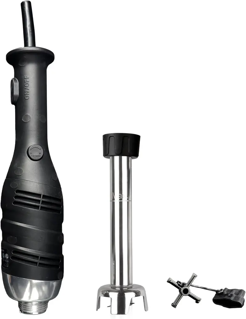 VONCI 500W Commercial Immersion Blender – 16-Inch Detachable 304 Stainless Steel Shaft, 6000–20000 RPM Variable Speed Control