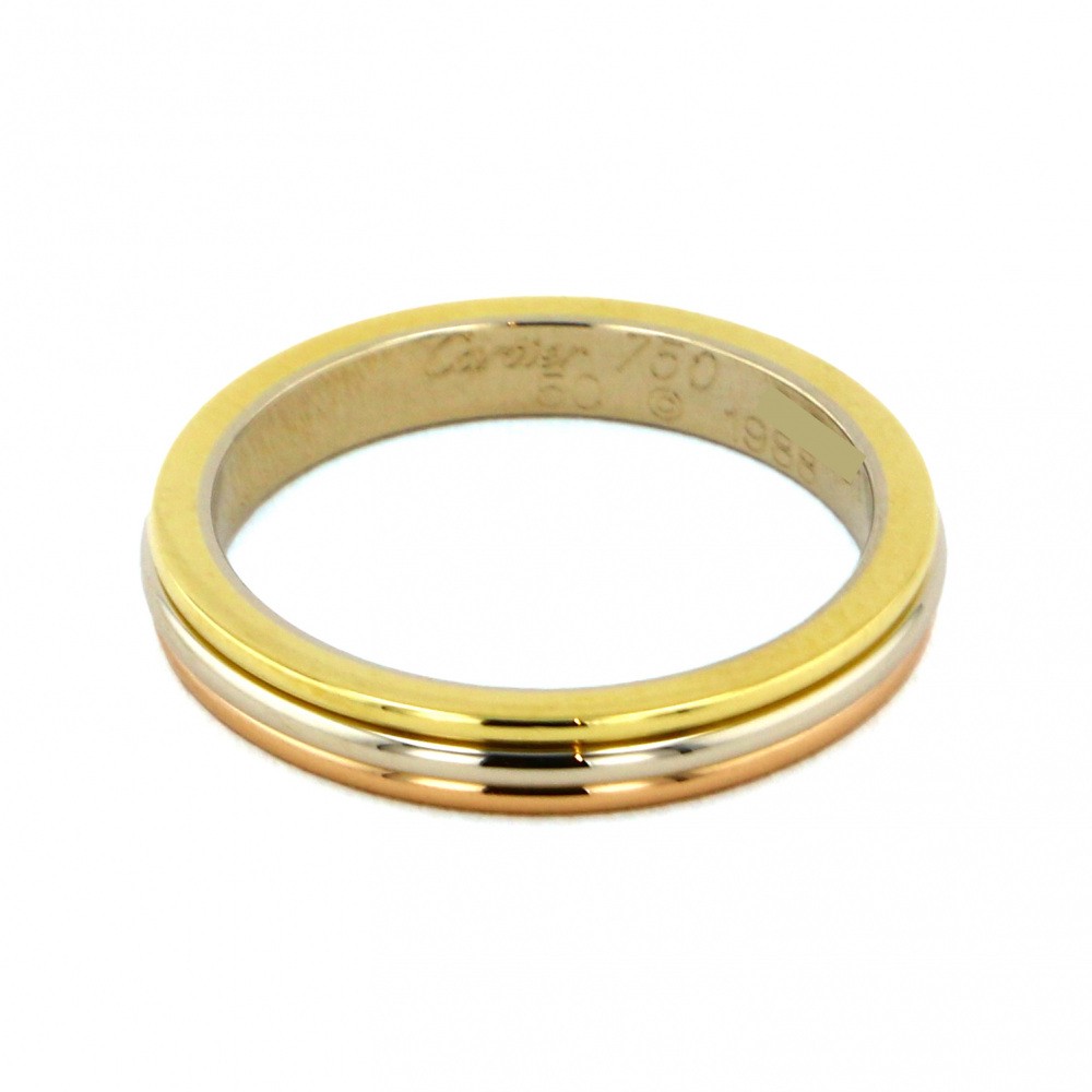 Cartier Trinity Wedding Ring Tri-Gold