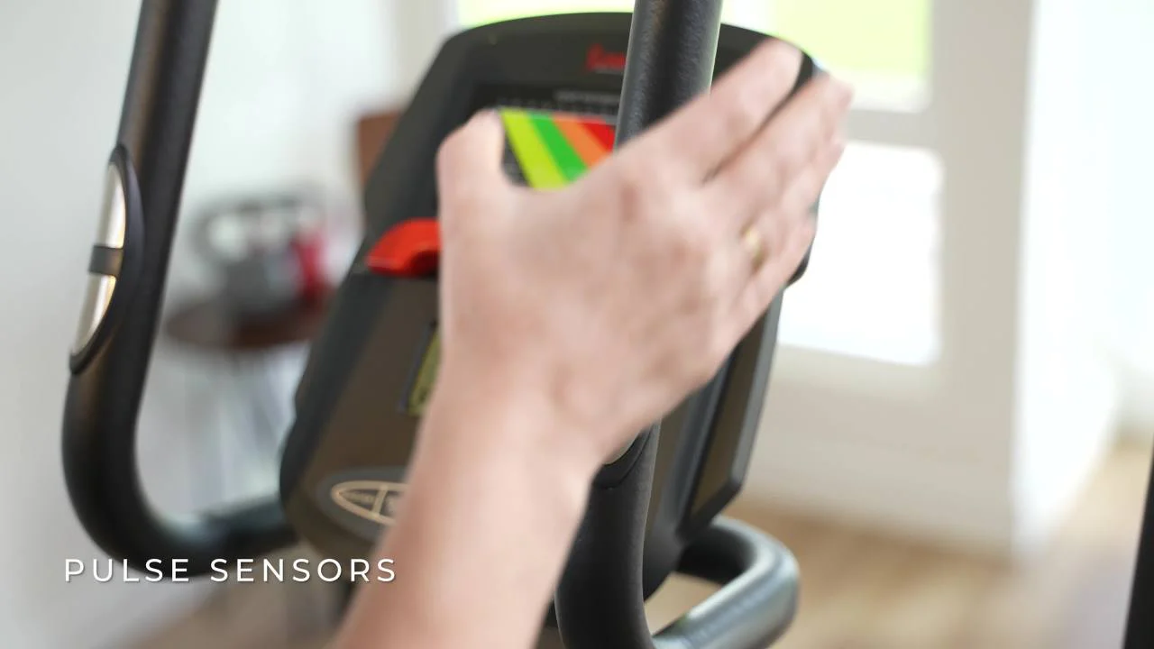 Sunny Health & Fitness Cross Trainer Elliptical, Elite Interactive Series w Smart Bluetooth & FREE SunnyFit® App – SF-E320048