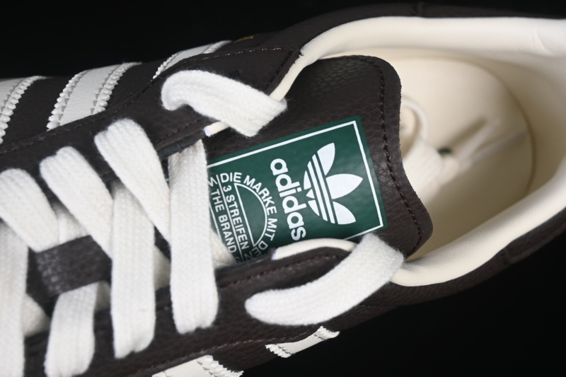 Adidas Samba Og Clover Casual Board Shoes Black/White JR0891